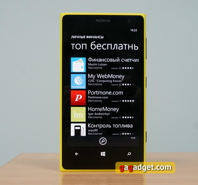 Месяц с Nokia Lumia 1020. День 11. Финансы