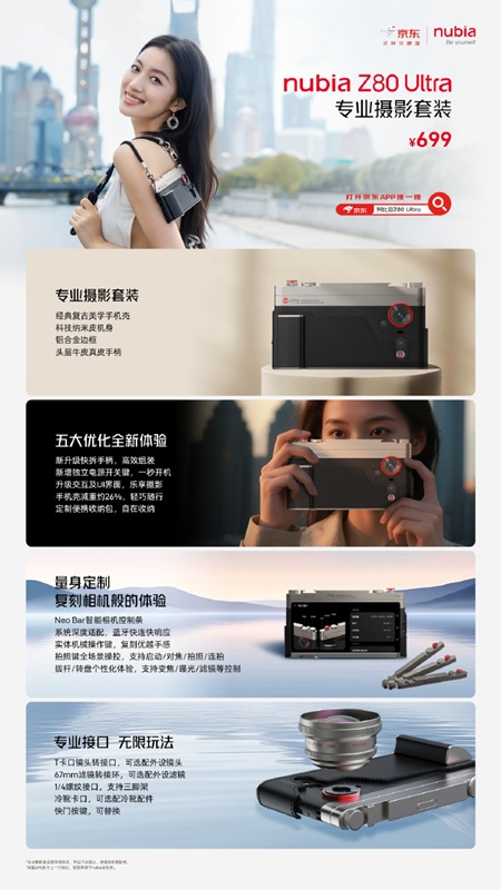 Изображение Nubia Z80 Ultra вид сзади
