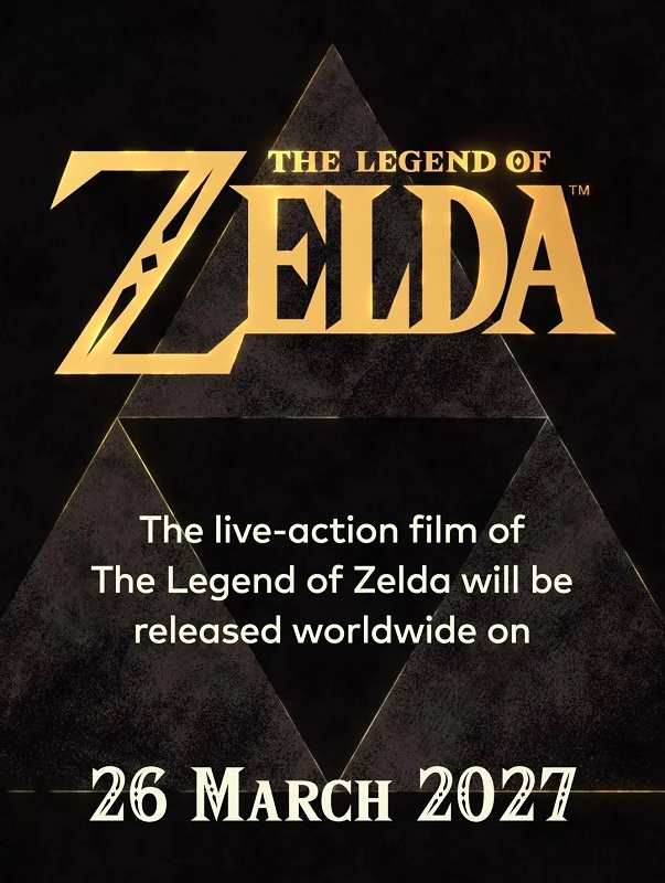 L'affiche du film The Legend of Zelda.