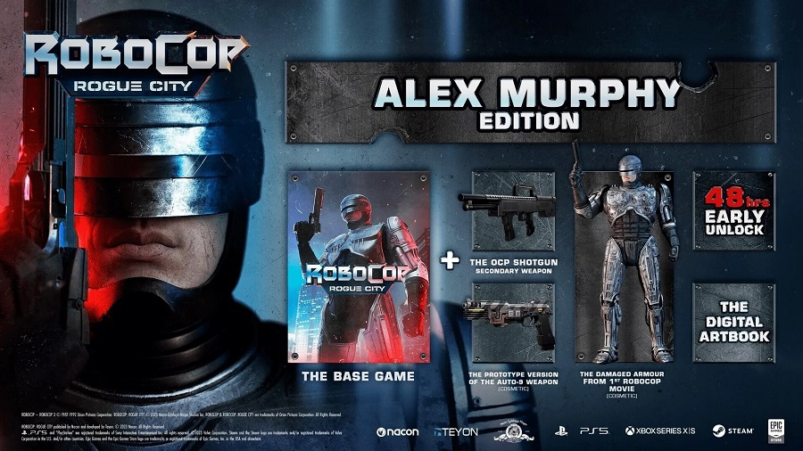 Стартовал прием предзаказов на шутер RoboCop: Rogue City на всех платформах: игрокам предлагается расширенное издание с интересными бонусами-2