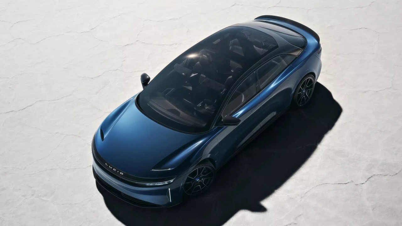 Lucid Air Sapphire на тестуванні