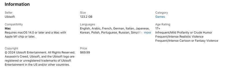 Скриншот из App Store
