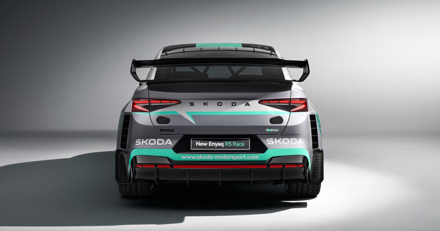 Дизайн кузова Skoda Enyaq RS Race