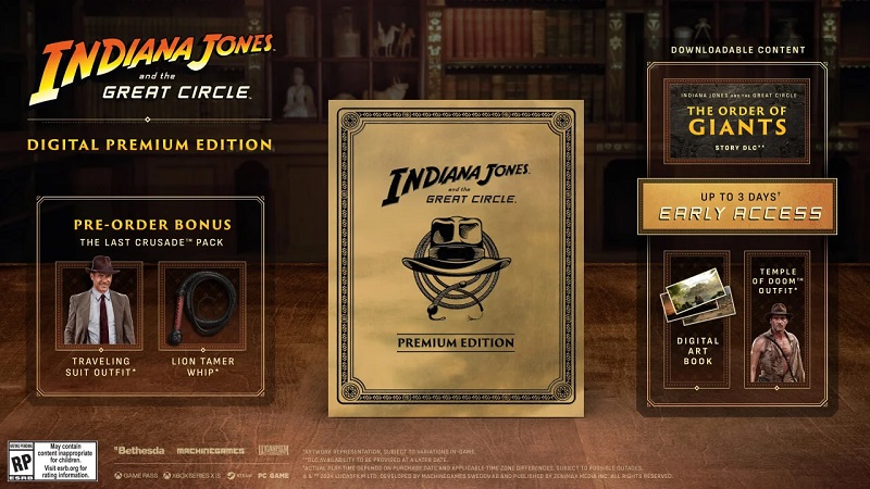 Who wants a globe? Bethesda has unveiled collector's and premium editions of action-adventure Indiana Jones and the Great Circle-3