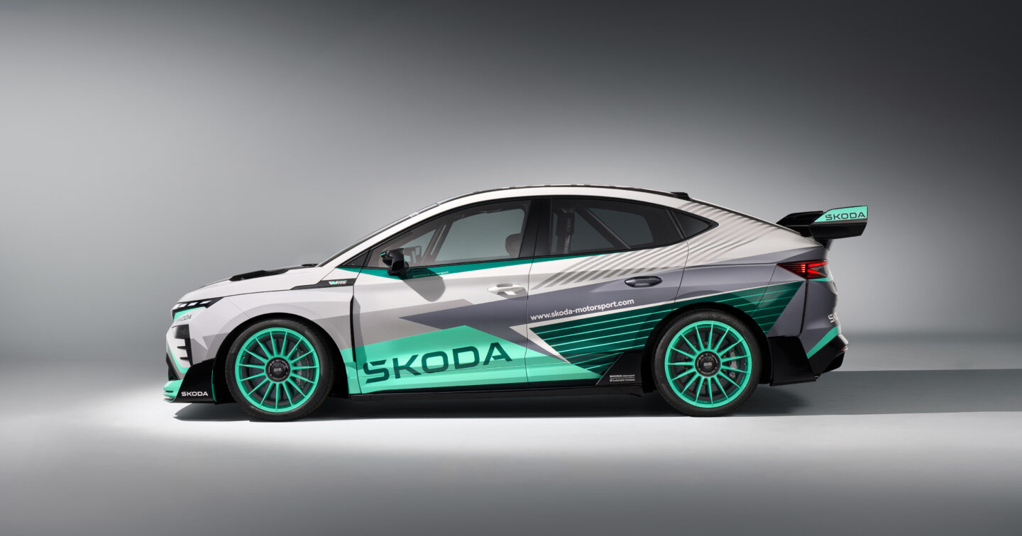 Задня частина Skoda Enyaq RS Race