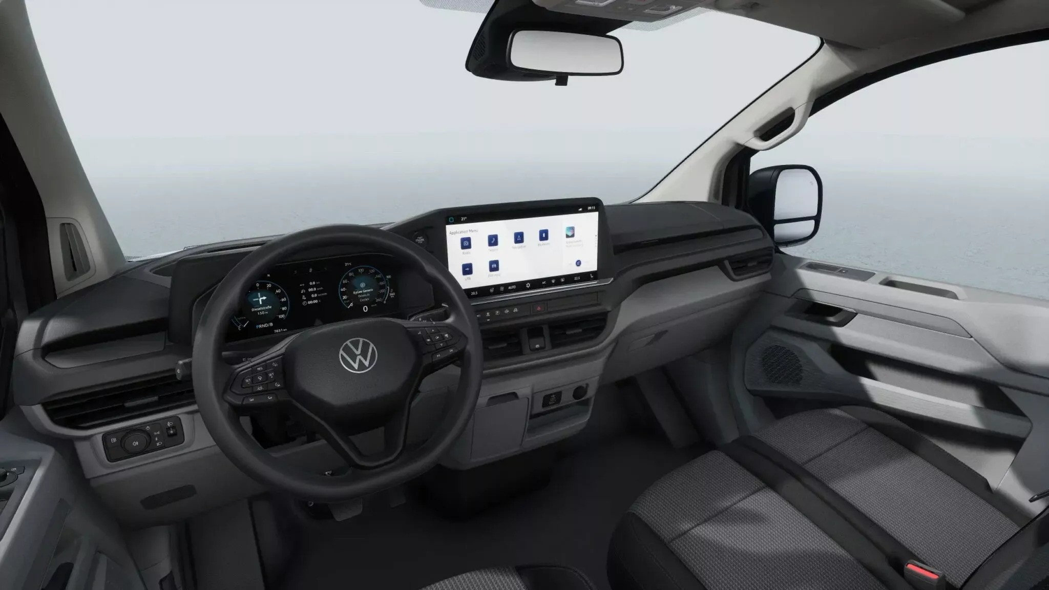 Фронтальная часть Volkswagen Transporter DoKa