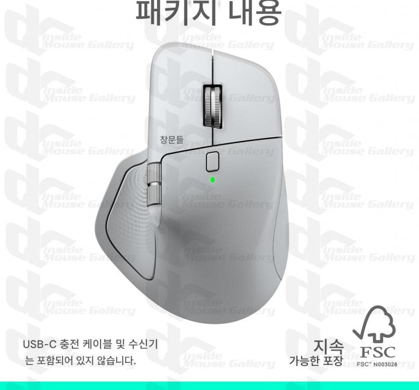 Рендер миші Logitech MX Master 4