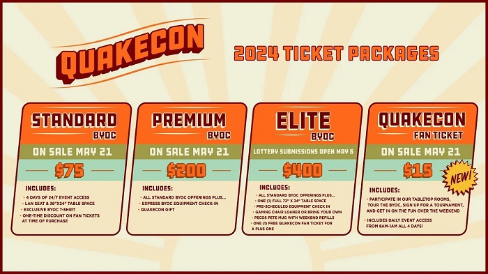 Bethesda invites to annual shooter fest: QuakeCon 2024 festival dates revealed-2