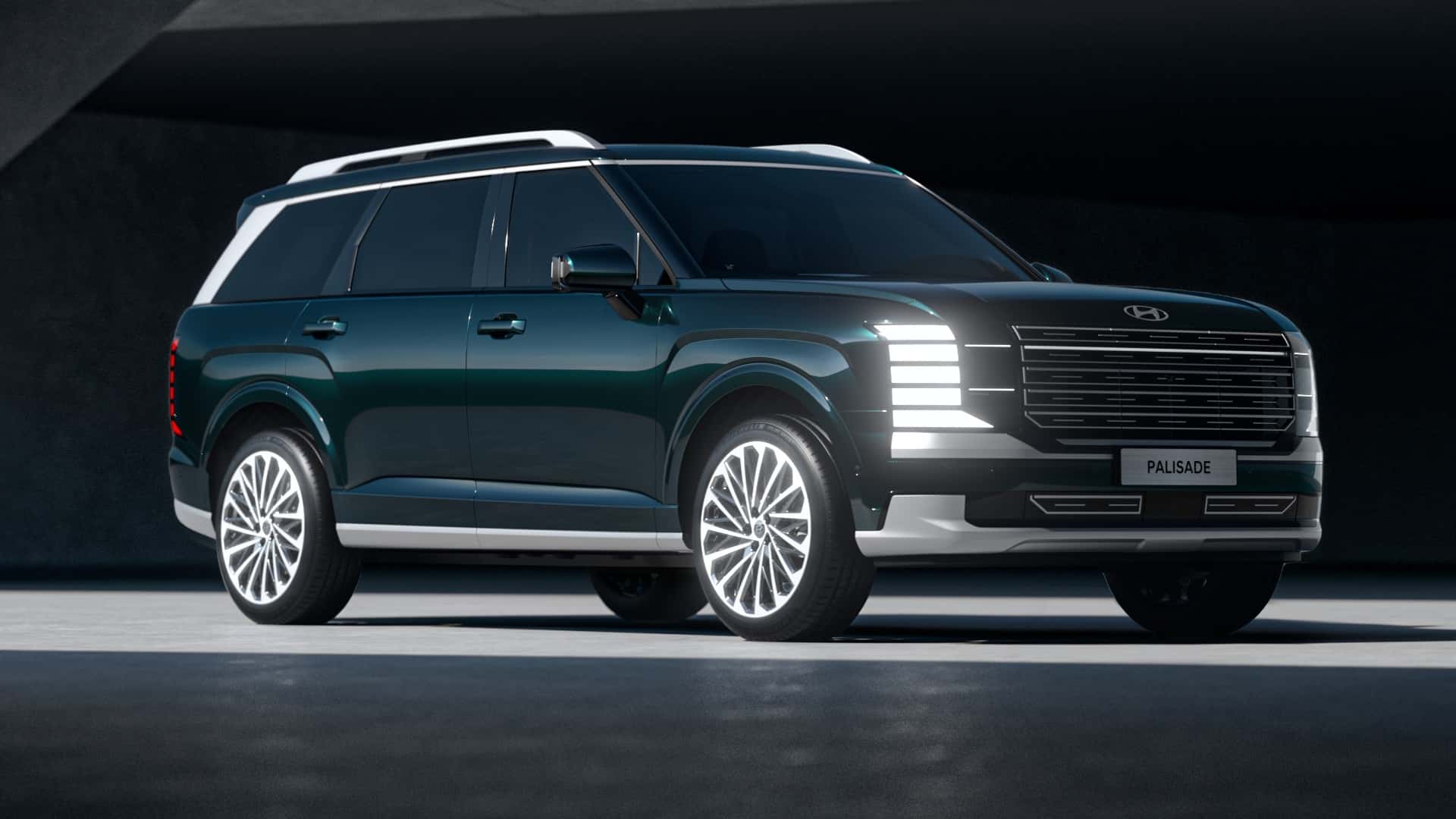 Hyundai Palisade vue arrière