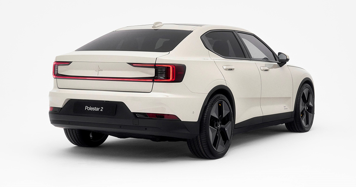 The updated Polestar 2 for the 2026 model year