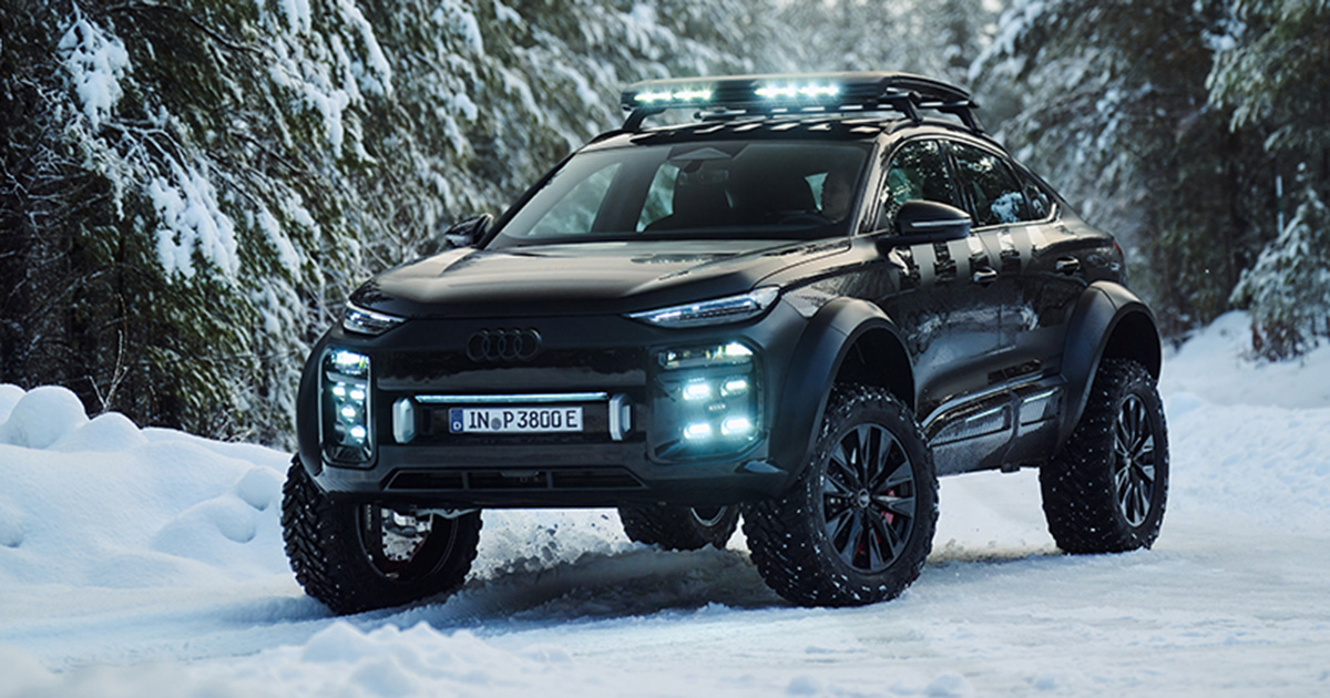 Концепт електричного позашляховика Q6 Sportback E-Tron