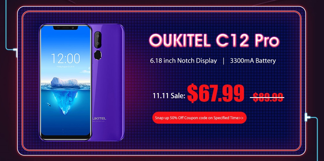 Смартфоны OUKITEL на распродаже 11.11: скидки до 50%-6 2018双十一_03.jpg