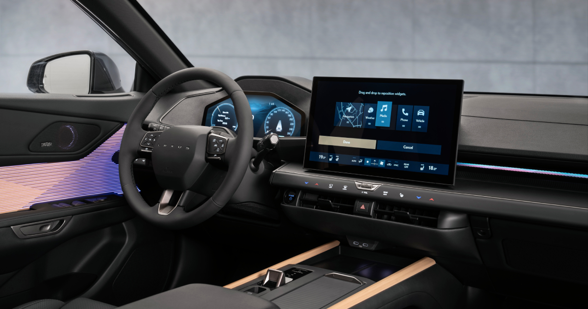 Lexus ES 2026 - інтер'єр 1
