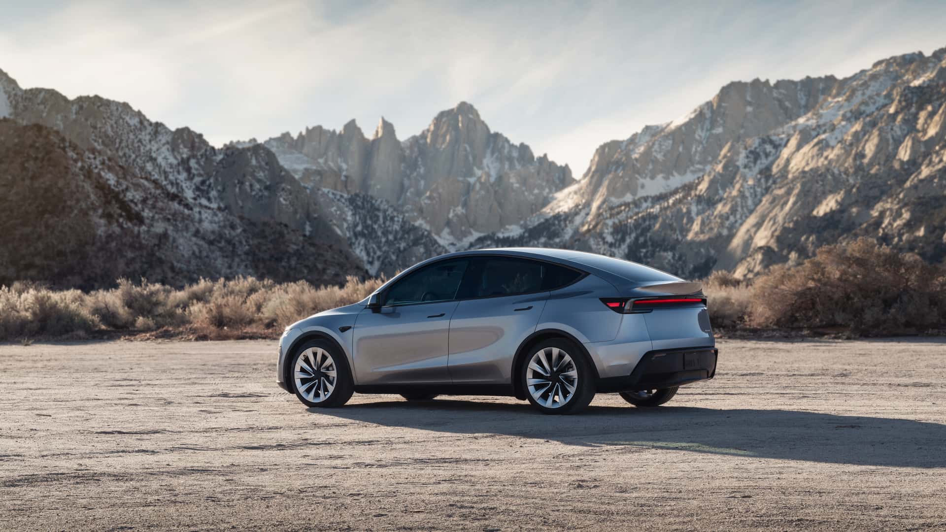 The updated Tesla Model Y Juniper crossover - view 2