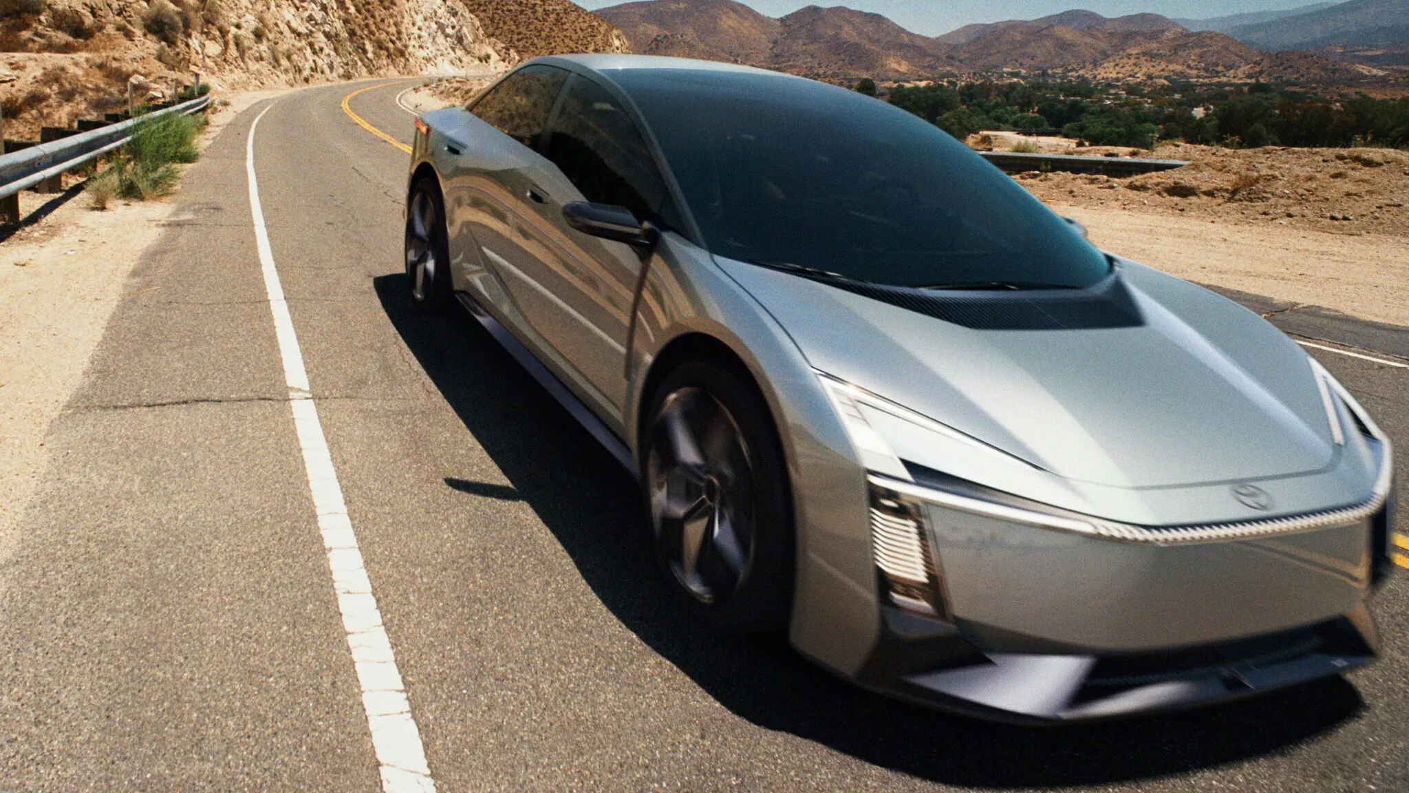 Teaser of the new Toyota Corolla 2025 concept car (view 3).