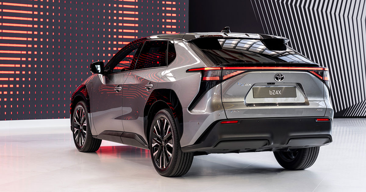 Toyota bZ4X (європейська версія). Фото: Toyota