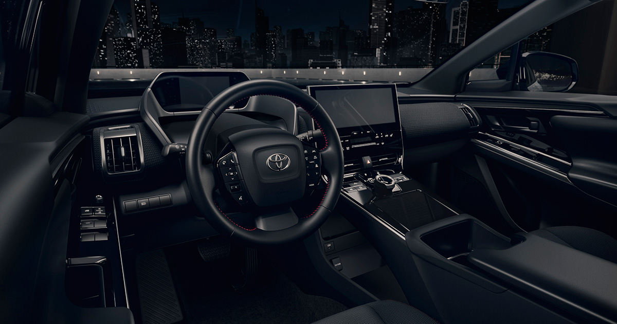 2025 Toyota bZ4X Nightshade Edition - Wind Chill Pearl - Rear View