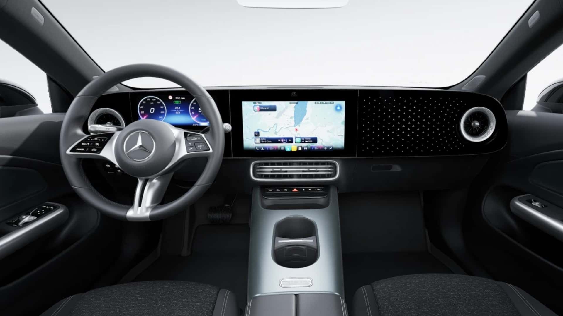 Інтер'єр нового Mercedes-Benz CLA