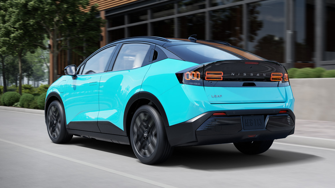 Новий Nissan Leaf Platinum+ - зовнішній вигляд