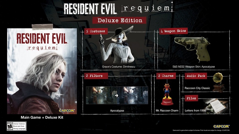 Зображення Deluxe видання Resident Evil Requiem