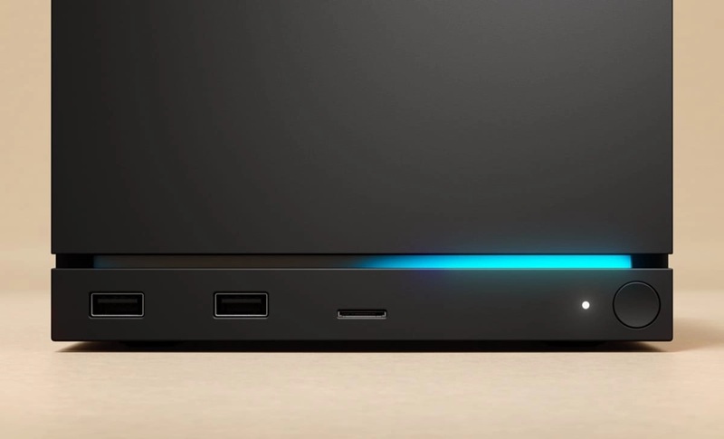 задняя панель Steam Machine