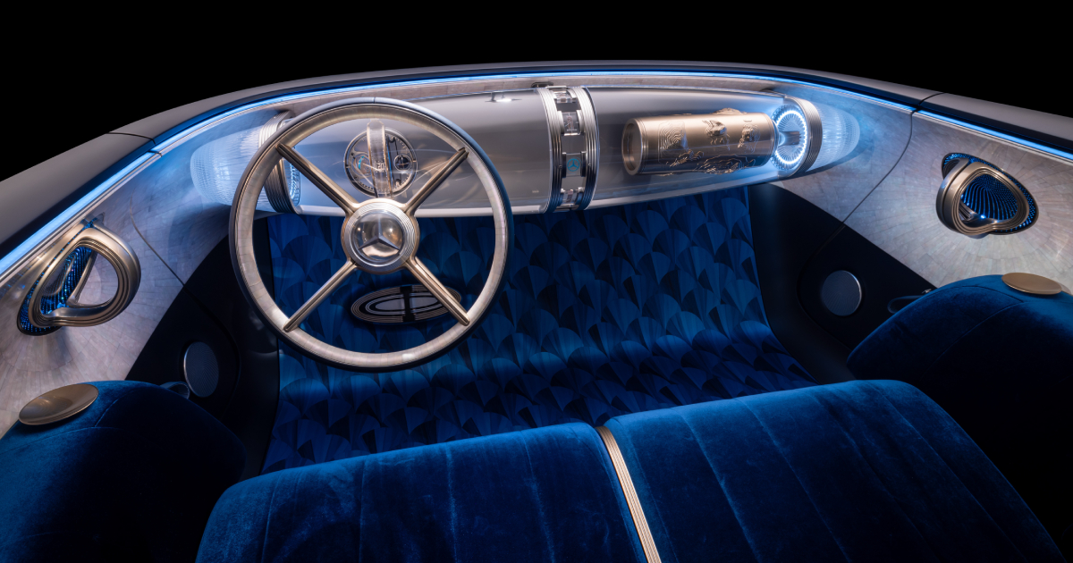 Mercedes Vision Iconic демонстрация