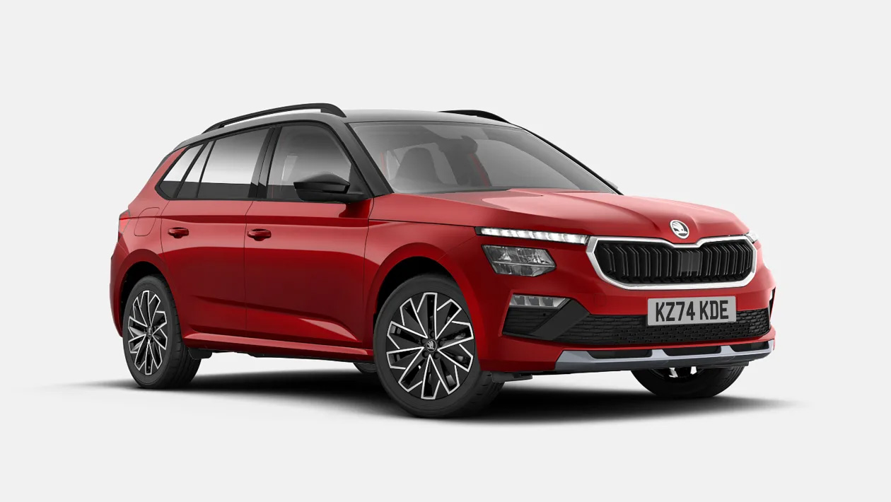Intérieur de la Škoda Kamiq Design Edition