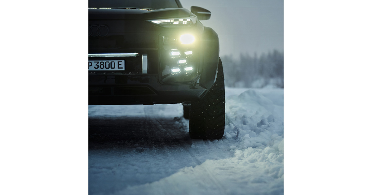 Q6 Sportback E-Tron з модифікованим бампером