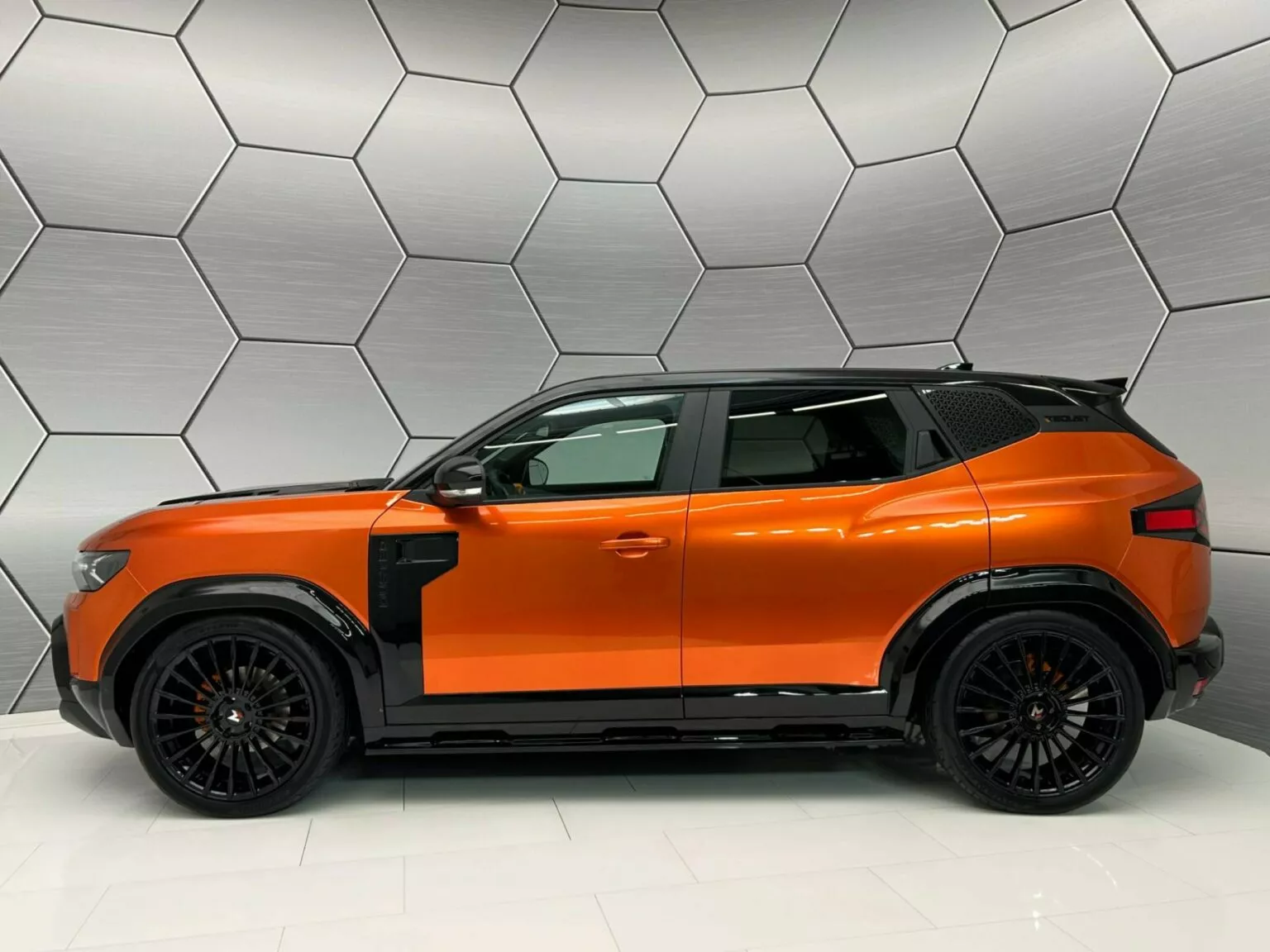 Dacia Duster RS - intérieur de la voiture