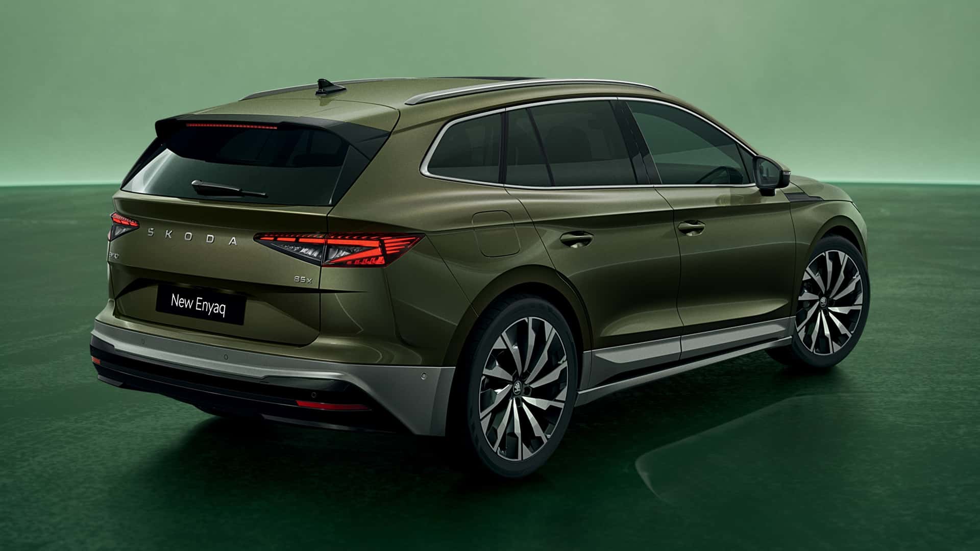 Друге зображення оновлених Skoda Enyaq та Enyaq Coupe