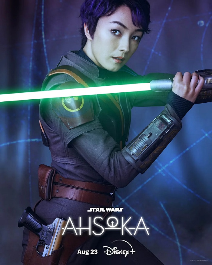 Vieux amis et nouveaux ennemis : Disney a publié des affiches mettant en scène les principaux personnages de la série Ahsoka.-3