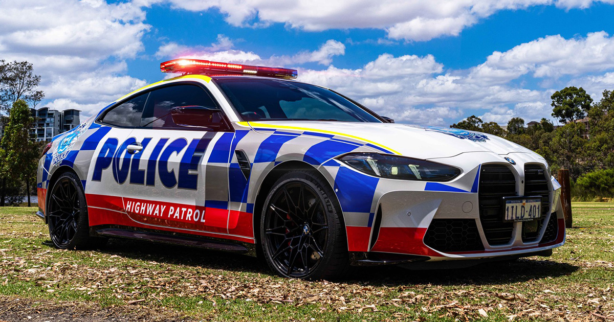 BMW M4 Competition у патрульному виконанні