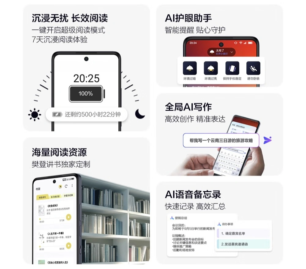 Смартфон TCL P10 з екраном NXTPAPER