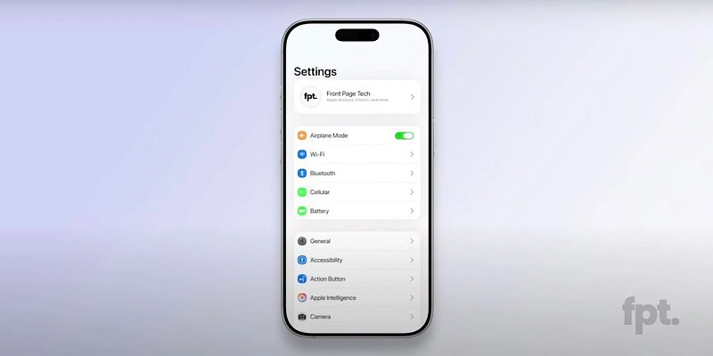 New Haptic Touch interface in iOS 19