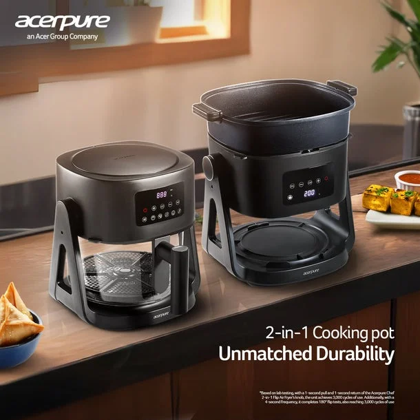 Chef 2-in-1 Flip Air Fryer. Illustration: Acerpure