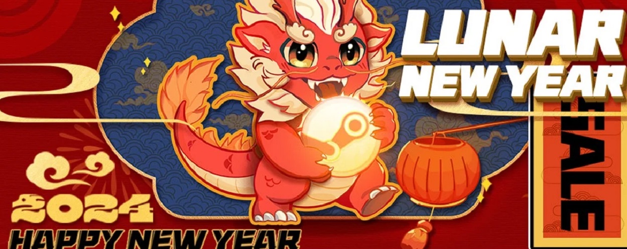 Steam a lancé une vente massive pour célébrer le Nouvel An lunaire.
