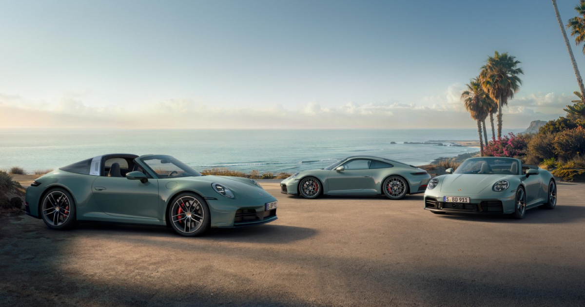 Porsche 911 Carrera 4S в цвете белый