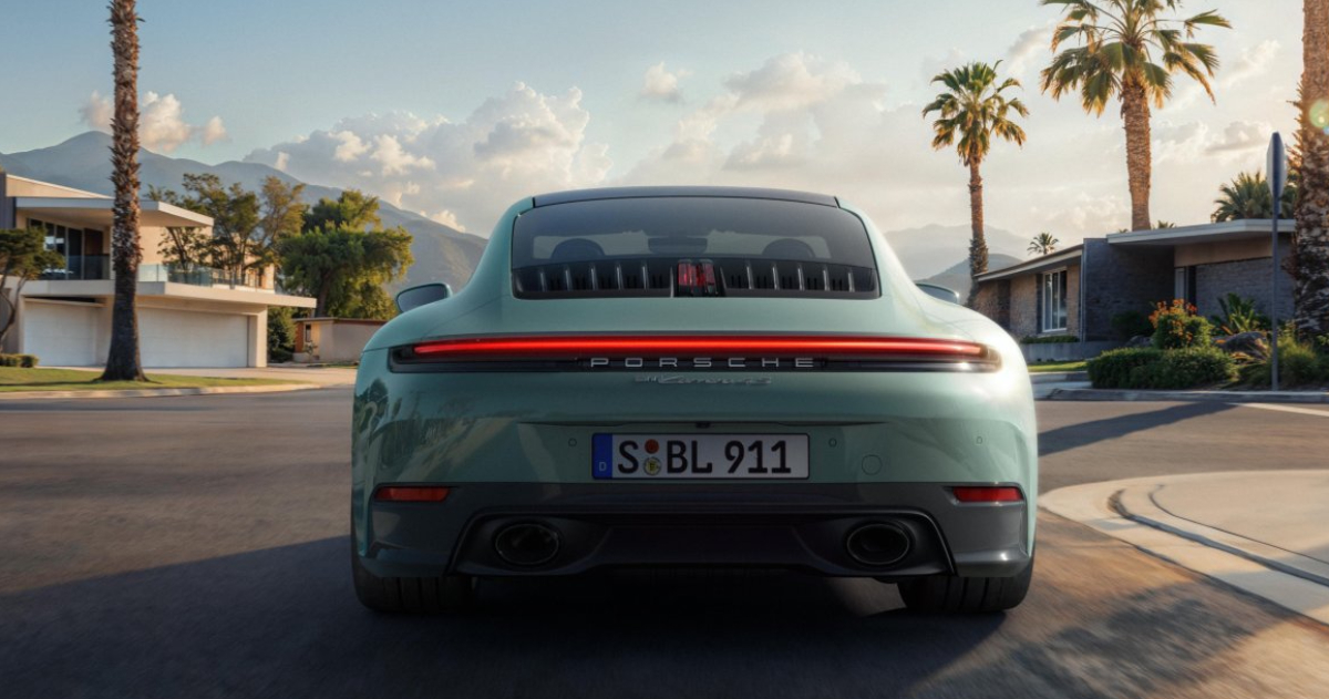 Интерьер Porsche 911 Carrera 4S