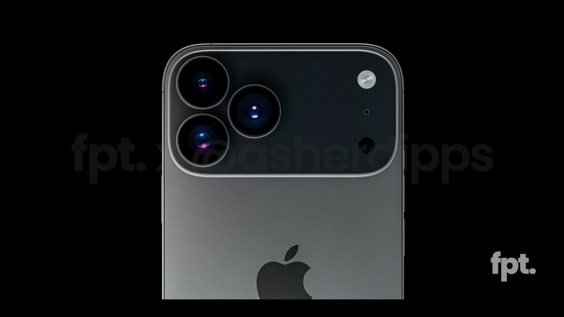 iPhone 17 Pro camera render