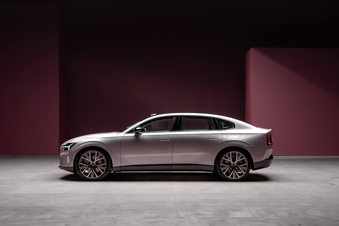Exterior of the Volvo ES90