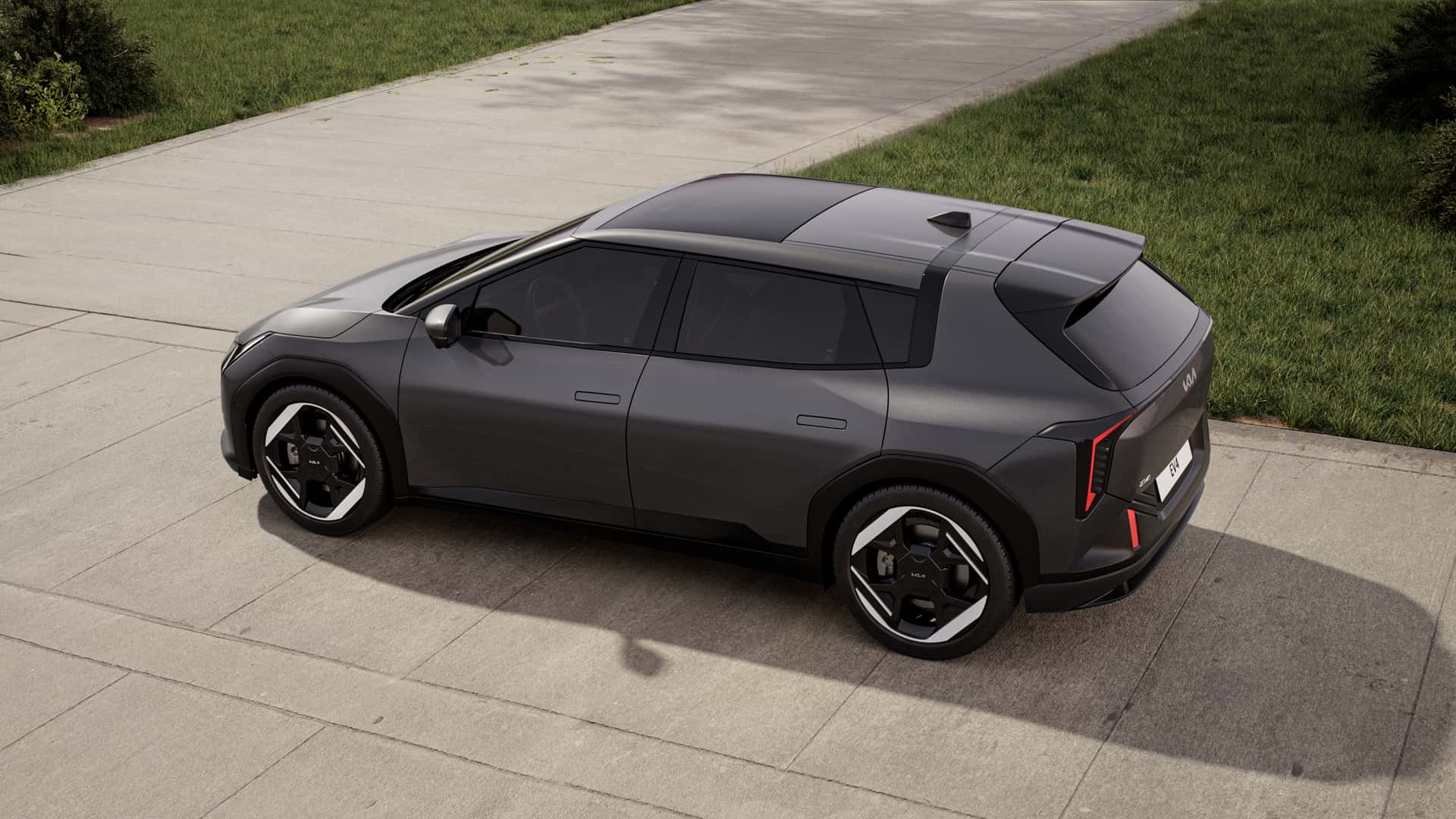 Kia EV4 front end design
