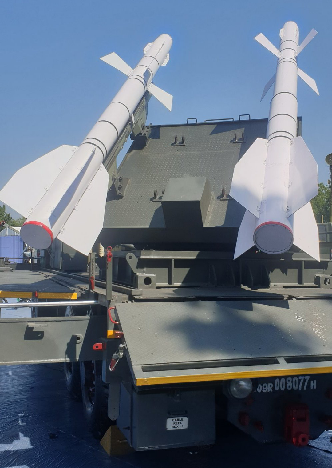 Індія представила систему протиповітряної оборони Samar-2 з авіаційною ракетою P-27T і шасі Tatra 815-3