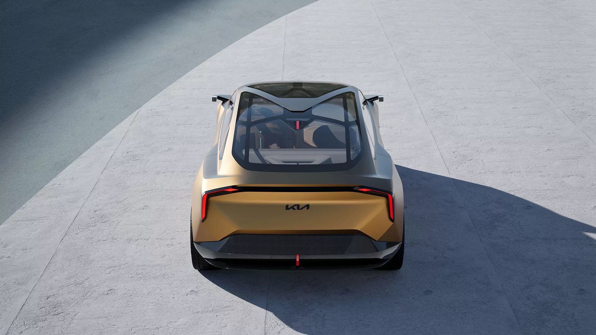 Kia Vision Meta Turismo концепт вид ззаду
