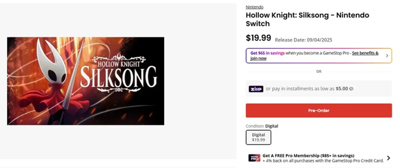 Изображение Hollow Knight: Silksong