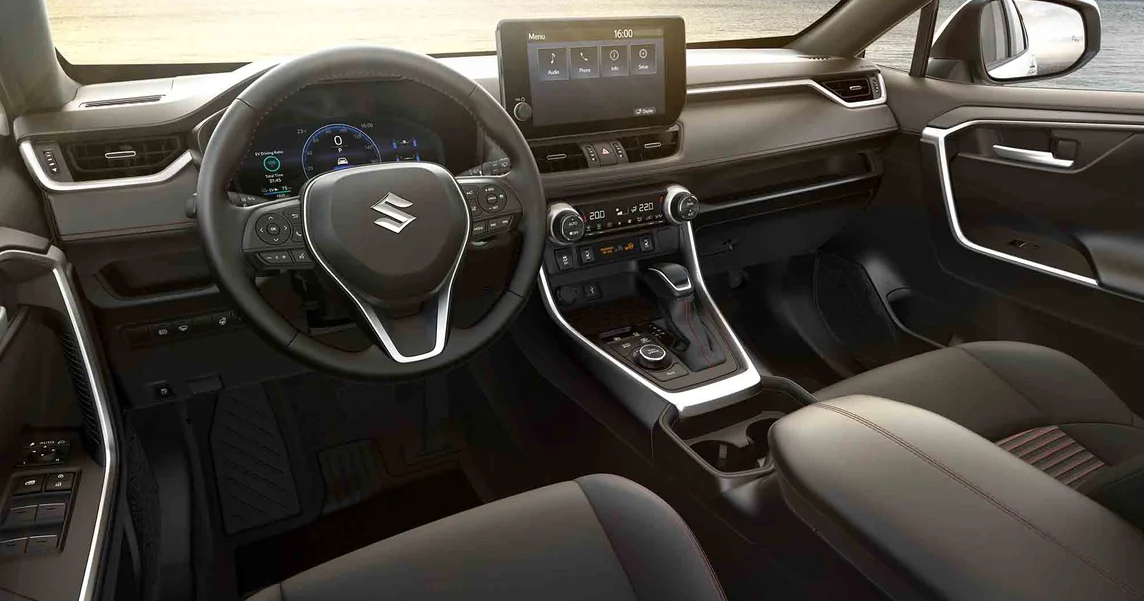 Intérieur du Suzuki Across