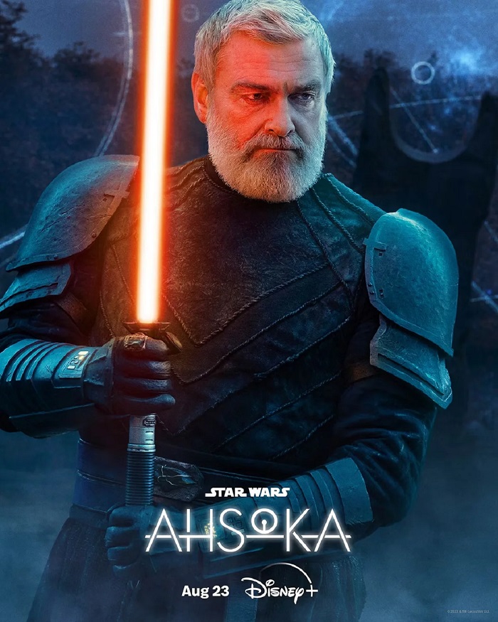 Vieux amis et nouveaux ennemis : Disney a publié des affiches mettant en scène les principaux personnages de la série Ahsoka.-5