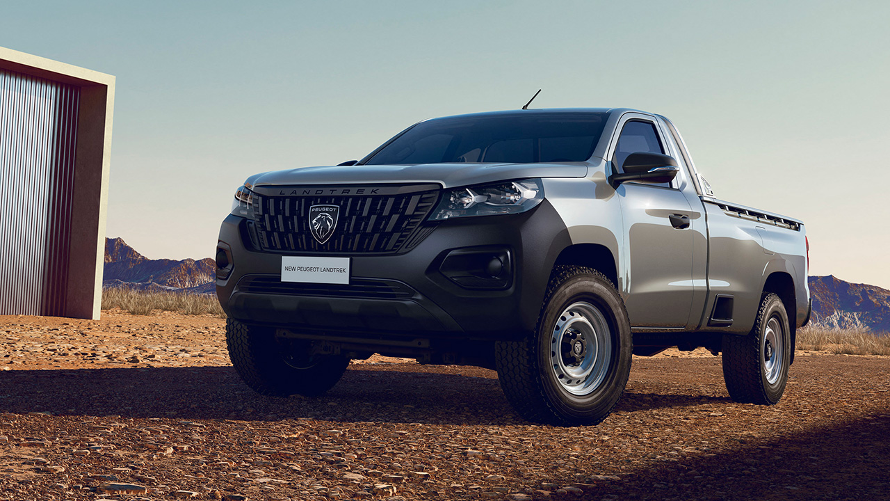 Оновлений Peugeot Landtrek - вид із вантажної платформи