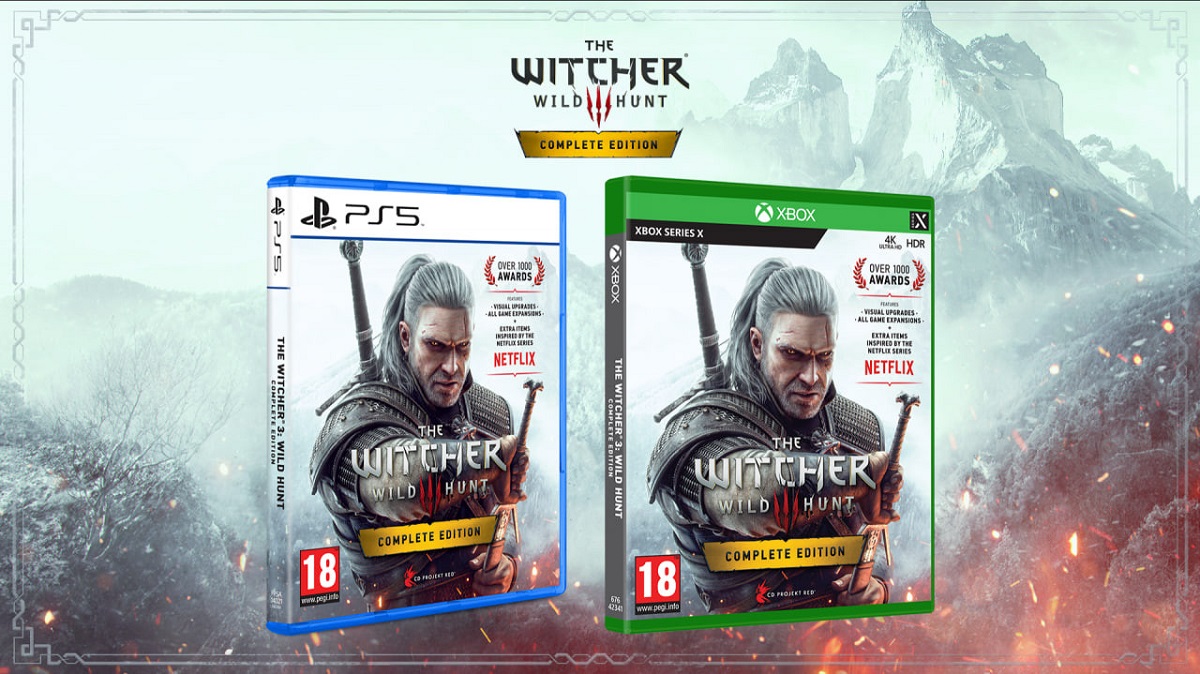CD Projekt нагадала про вихід дискових версій The Witcher 3: Wild Hunt для PS5 та Xbox Series й опублікувала графік страту продажів у різних країнах світу