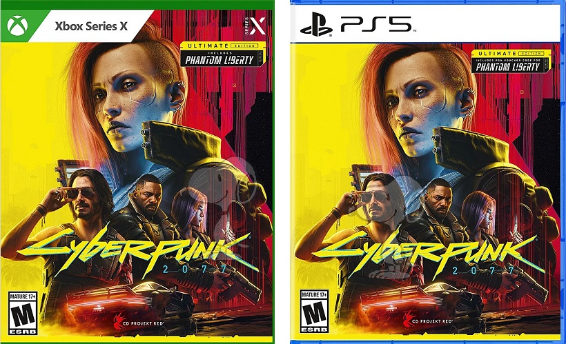 Une image non officielle de la couverture de Cyberpunk 2077 Ultimate Edition a fait surface en ligne.-2