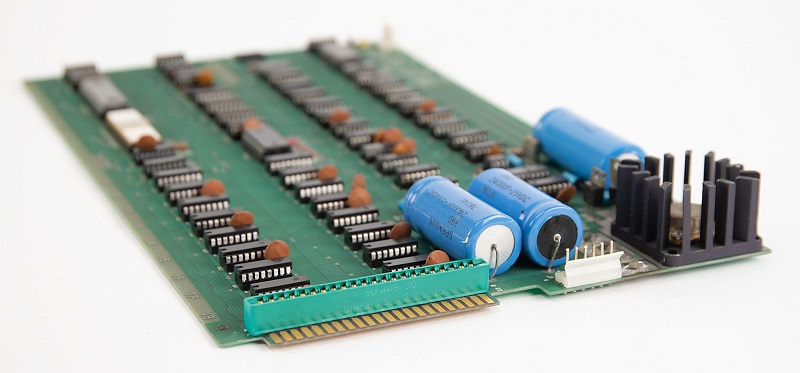Retro Apple-1 computer.